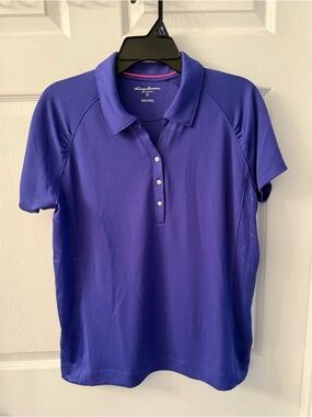 Tommy Armour Women's Purple Performance Polo Shirt